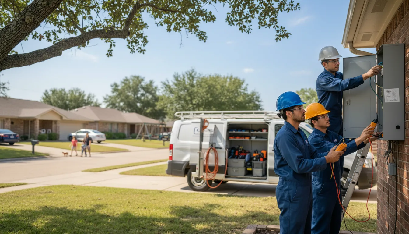 Certified electrician providing emergency electrical services in Goltry, OK